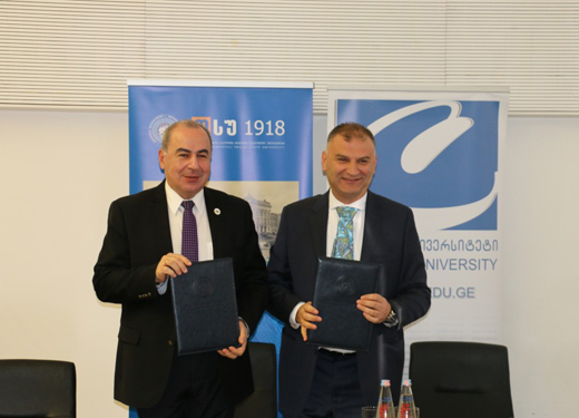 TSU, Caucasus University Sign Memorandum of Cooperation