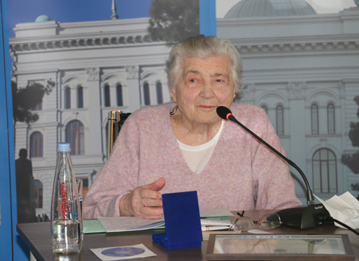 Mzekala Shanidze Delivers Public Lecture “Georgian Manuscripts – Our Cultural Heritage”
