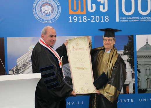 TSU Honorary Doctorate Awarded to Professor Jeffrey D. Sachs